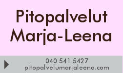Pitopalvelut Marja-Leena logo